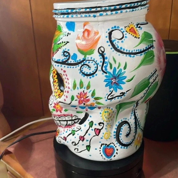 Sugar skull base hand painted - Picture 3 of 6